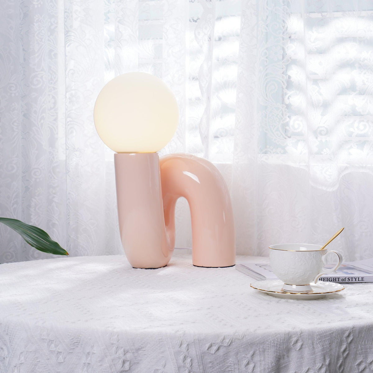 N Shape Glass Table Lamp — product view 21