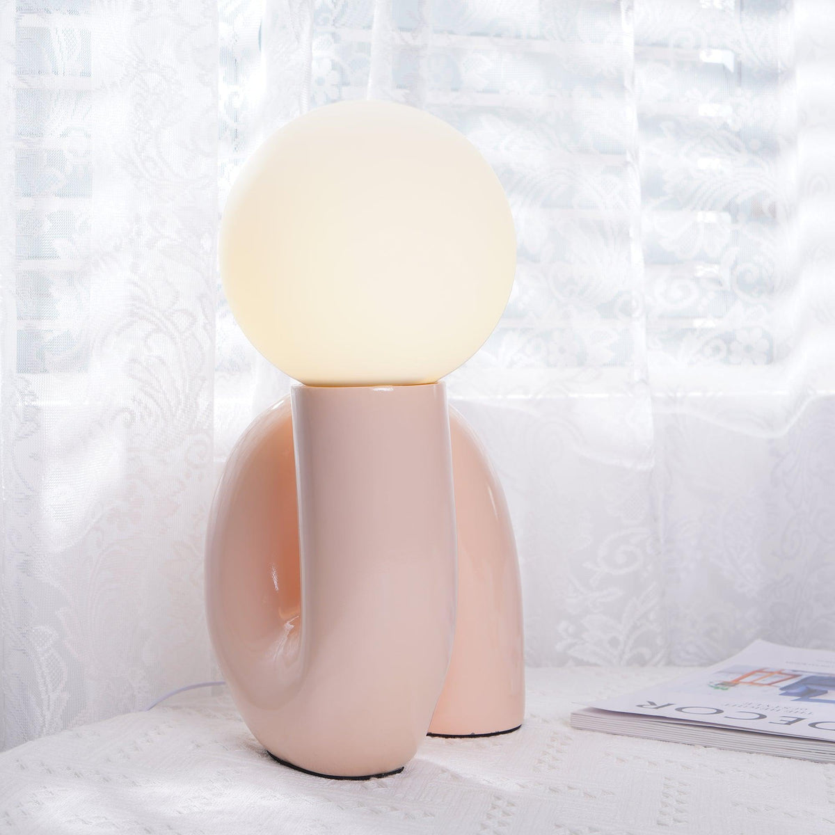 N Shape Glass Table Lamp — product view 22