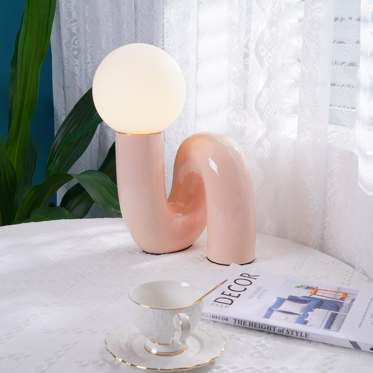 N Shape Glass Table Lamp — product view 25