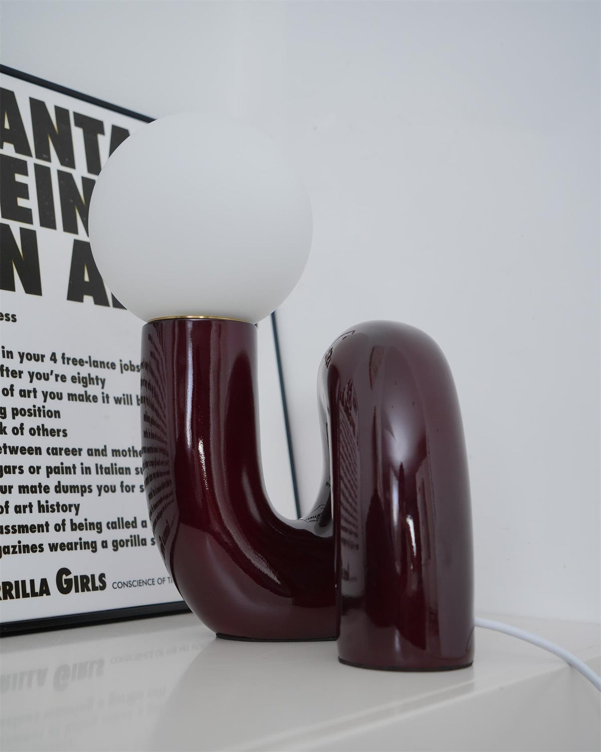 N Shape Glass Table Lamp — product view 37