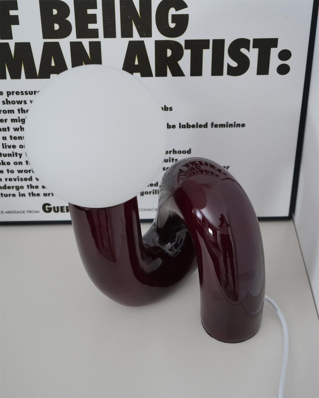 N Shape Glass Table Lamp — product view 39