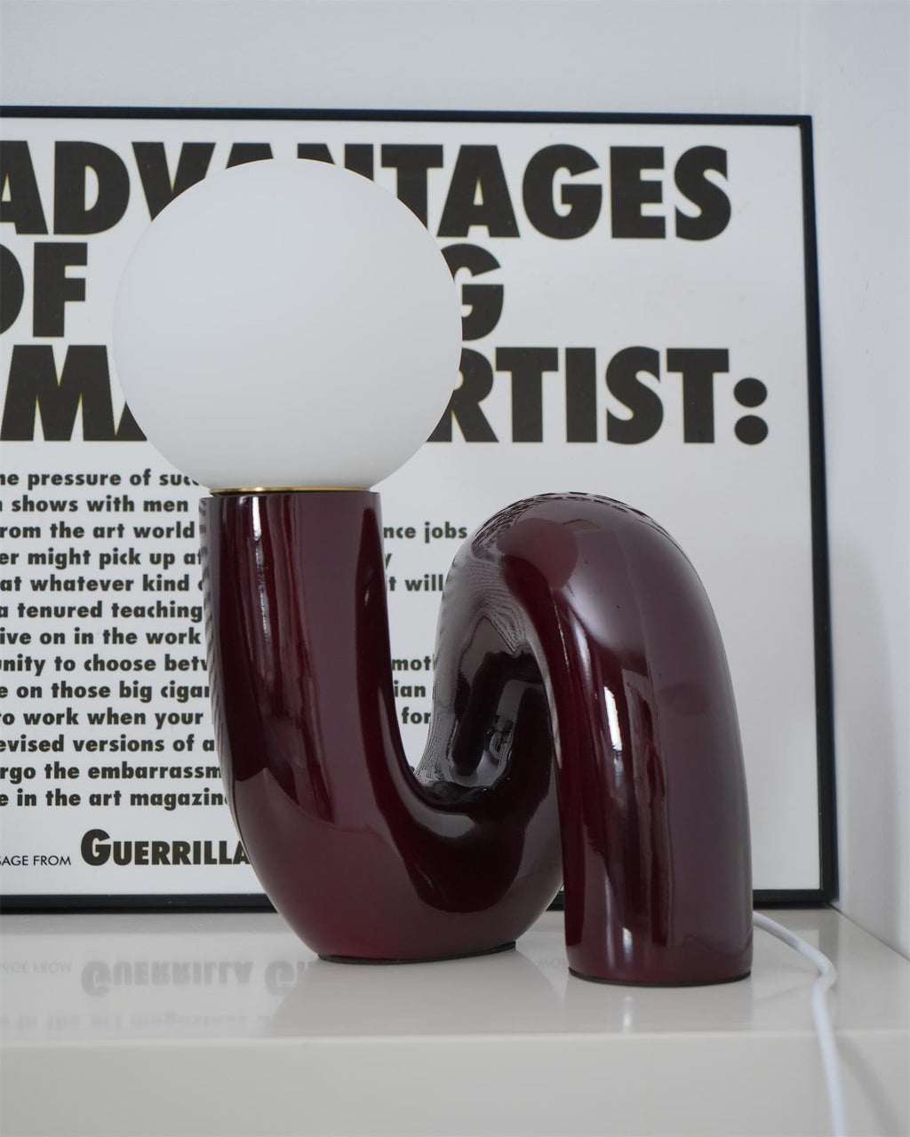 N Shape Glass Table Lamp — product view 40