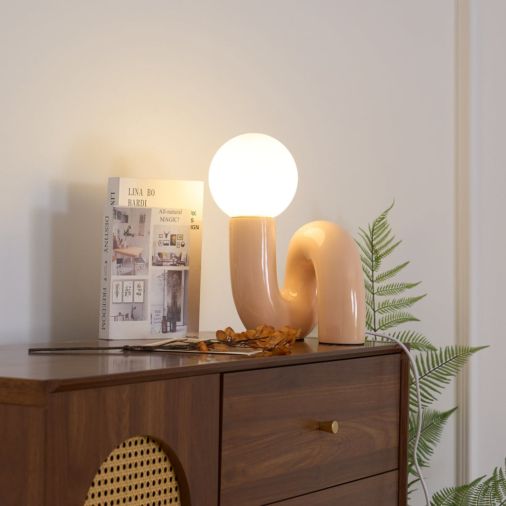N Shape Glass Table Lamp — product view 52