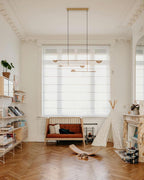 Leaves Metal Chandelier — product view 3