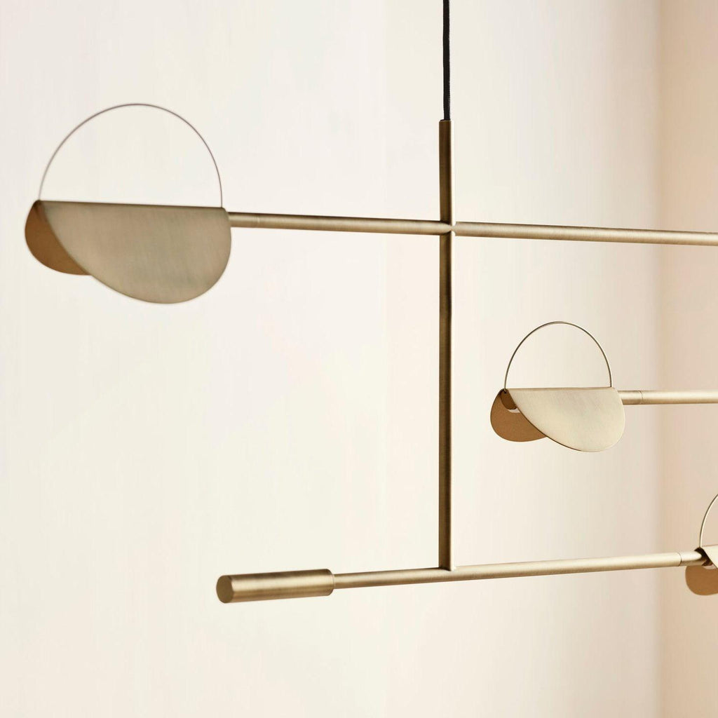 Leaves Metal Chandelier — product view 6