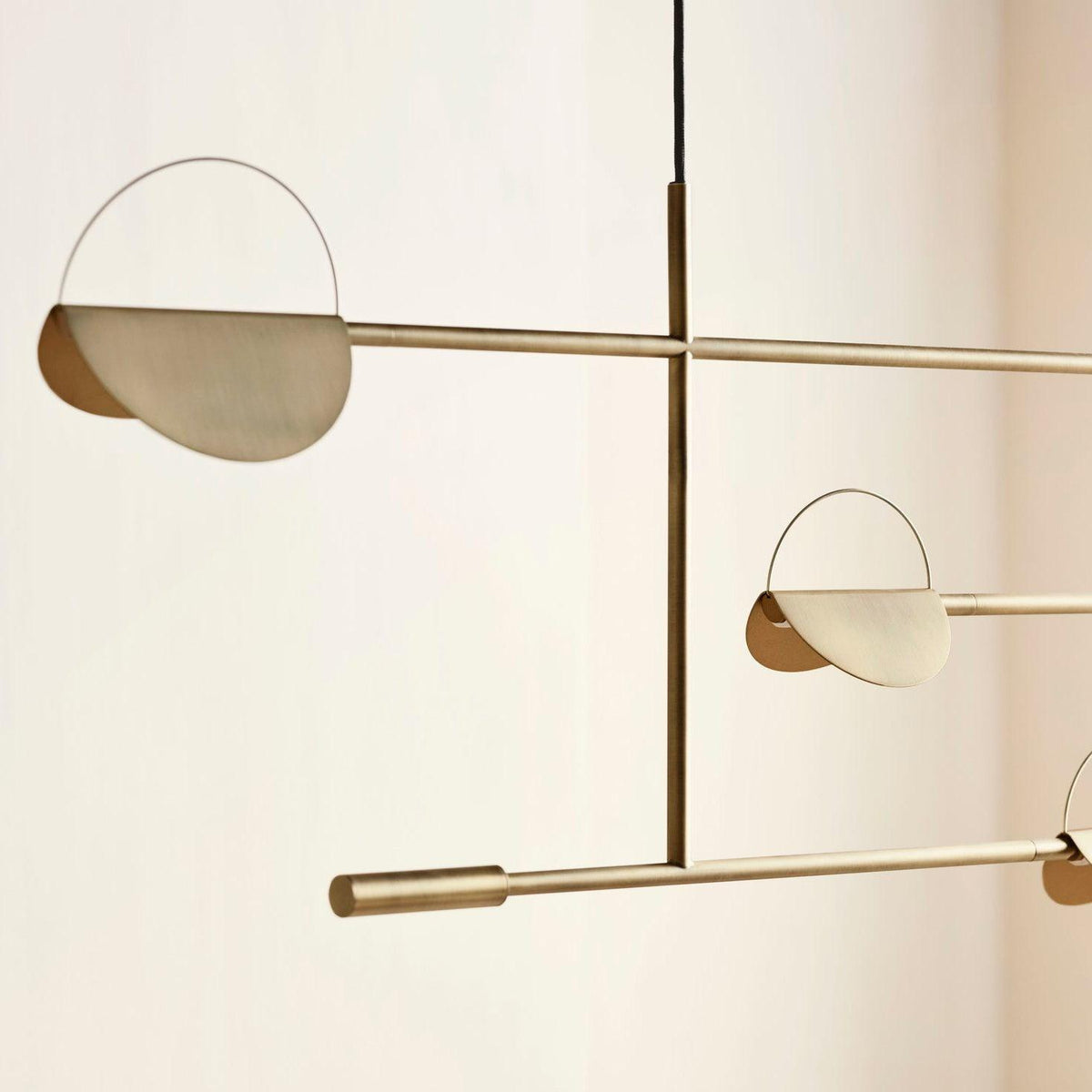 Leaves Metal Chandelier — product view 6