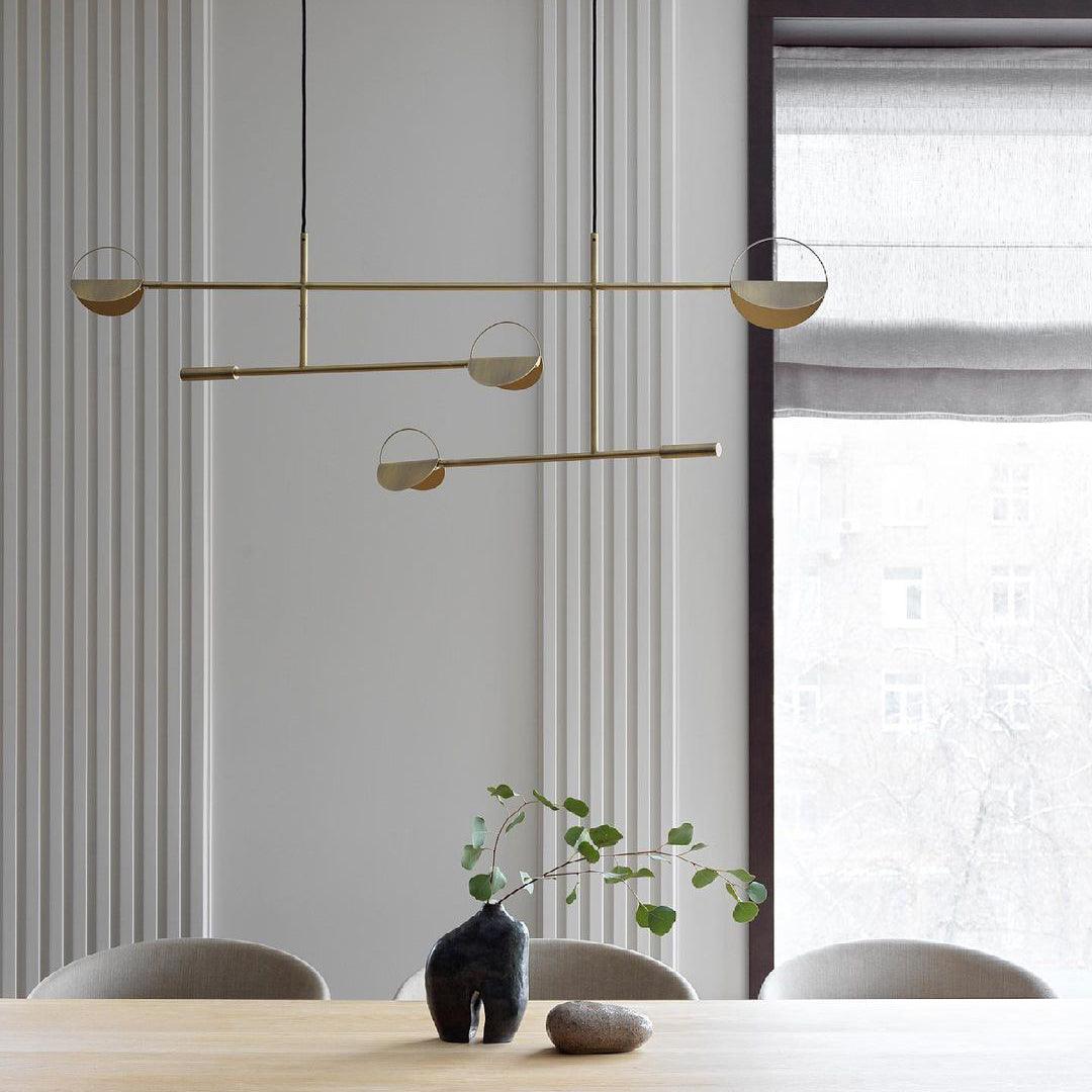 Leaves Metal Chandelier — product view 9