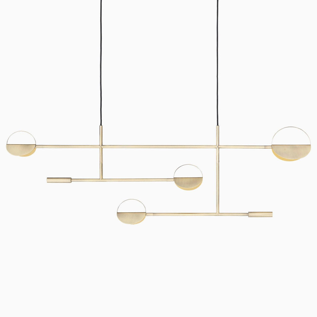Leaves Metal Chandelier — product view 13