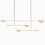 Leaves Metal Chandelier — product view 13