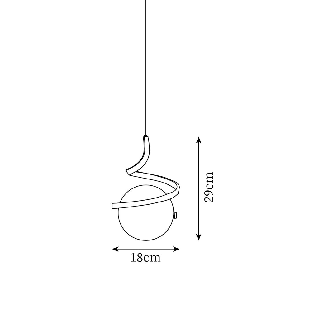 Wire Pendant Lamp — product view 5