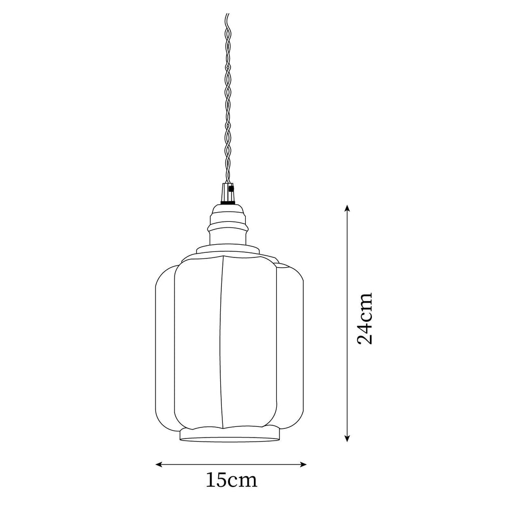 Henry Glass Pendant Lamp — product view 5