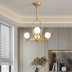 Riley Glass Chandelier — product view 3