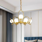 Riley Glass Chandelier — product view 5