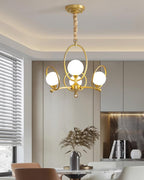 Riley Glass Chandelier — product view 6