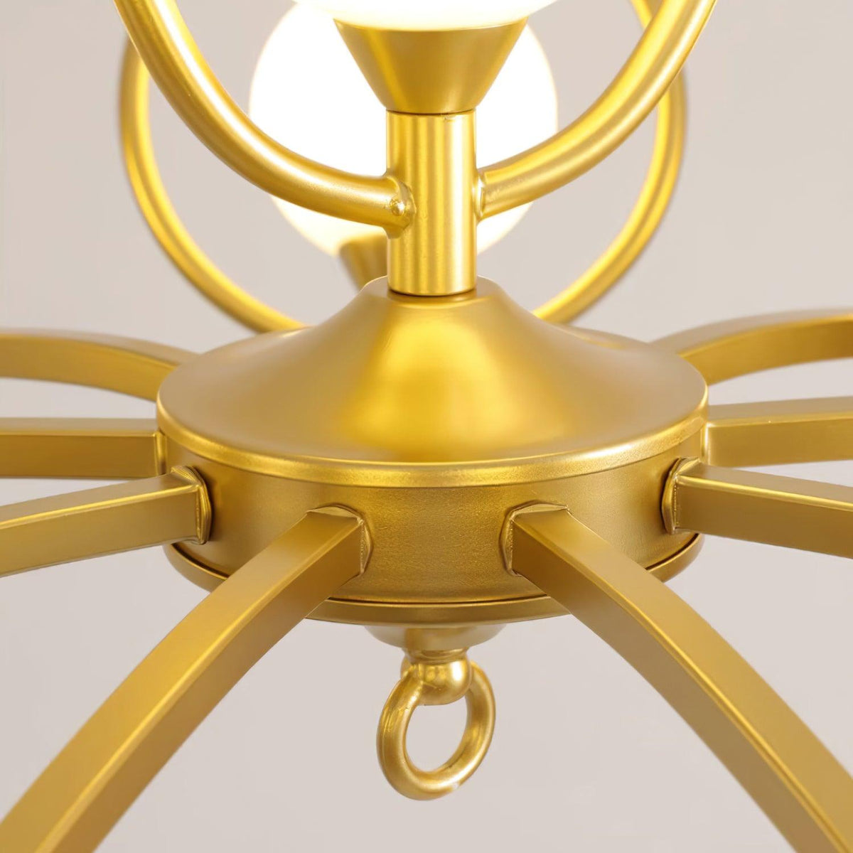Riley Glass Chandelier — product view 7