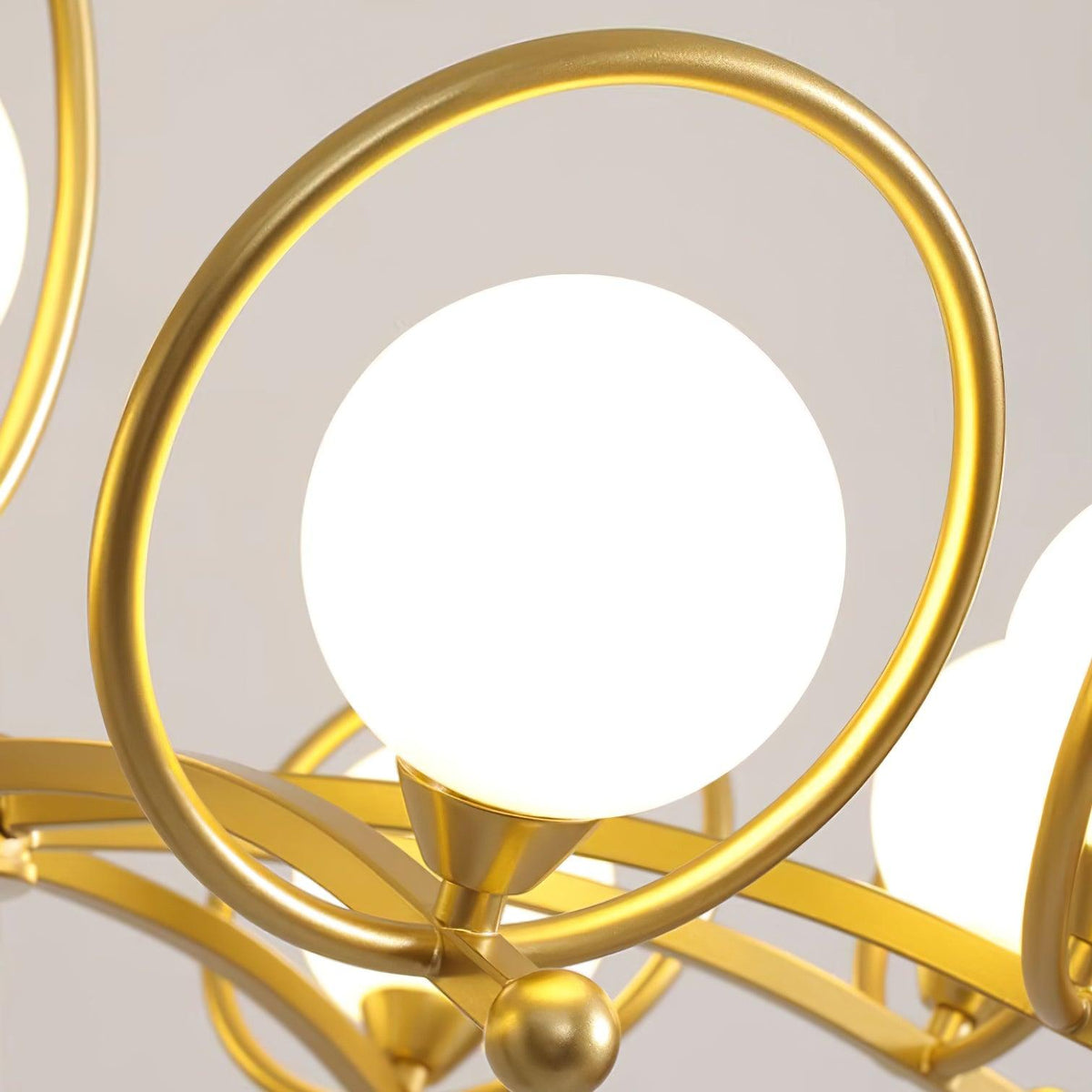 Riley Glass Chandelier — product view 8