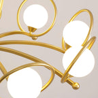 Riley Glass Chandelier — product view 9