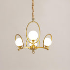 Riley Glass Chandelier — product view 11