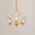 Riley Glass Chandelier — product view 12