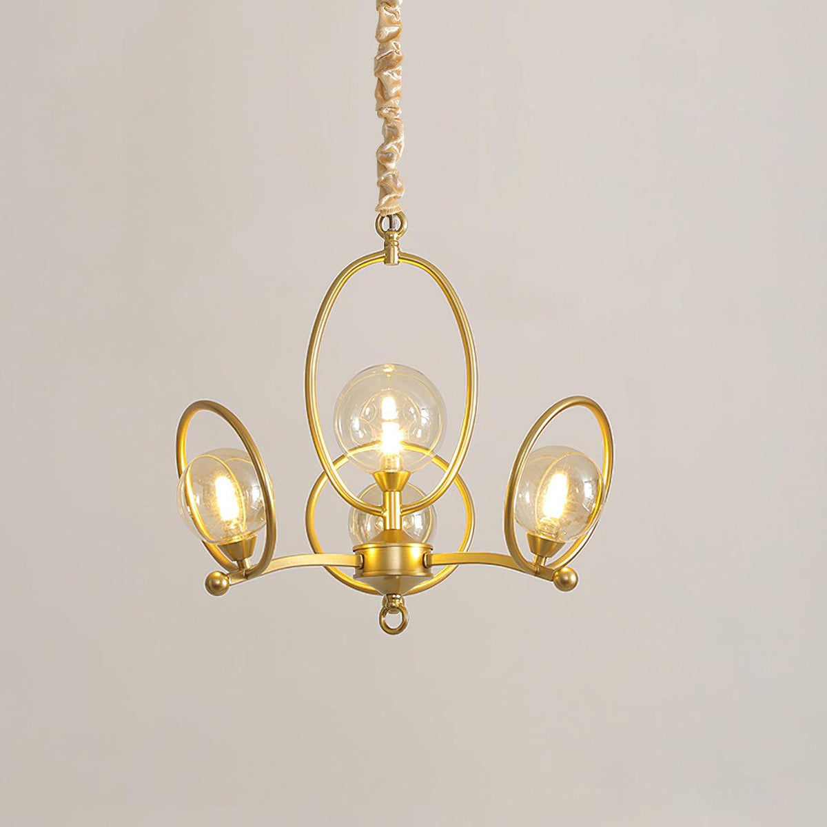 Riley Glass Chandelier — product view 12