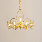 Riley Glass Chandelier — product view 13