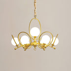 Riley Glass Chandelier — product view 14