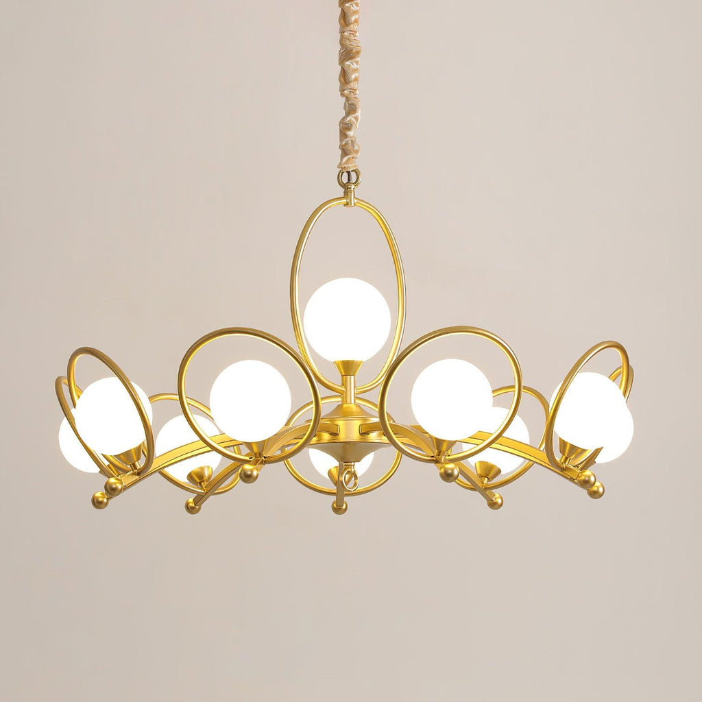 Riley Glass Chandelier — product view 16