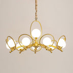 Riley Glass Chandelier — product view 16