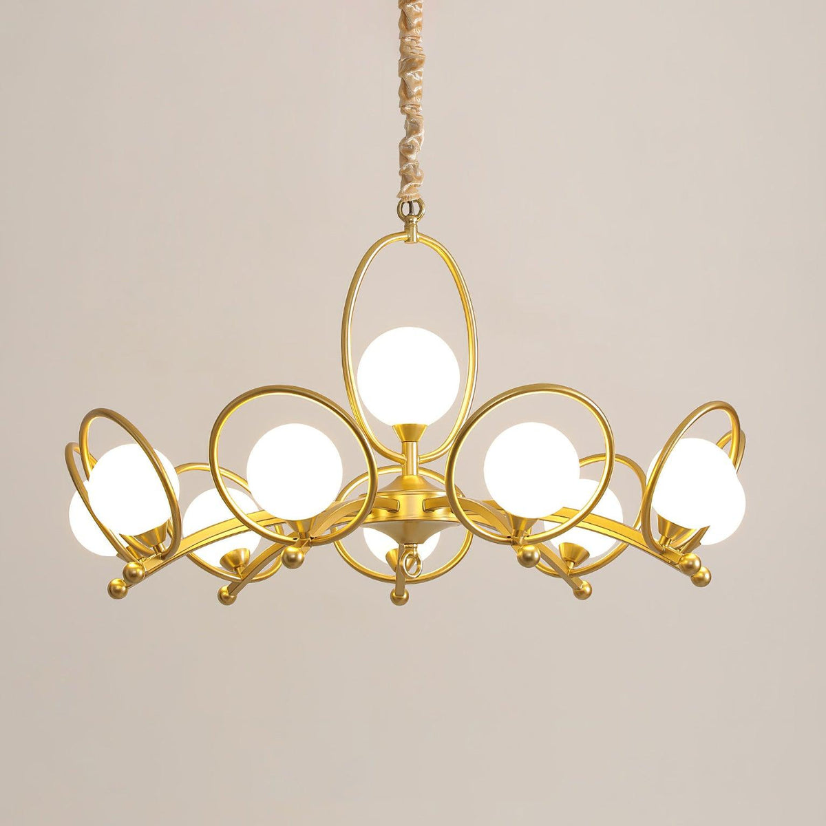 Riley Glass Chandelier — product view 16