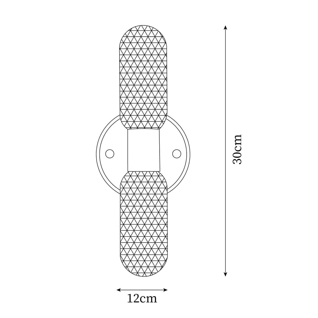 Mallory Glass Wall Lamp — product view 5