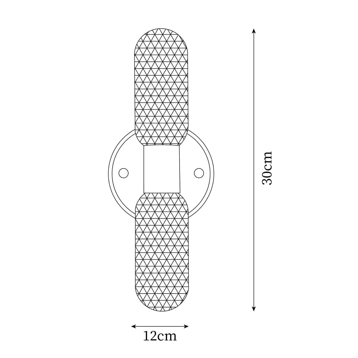 Mallory Glass Wall Lamp — product view 5