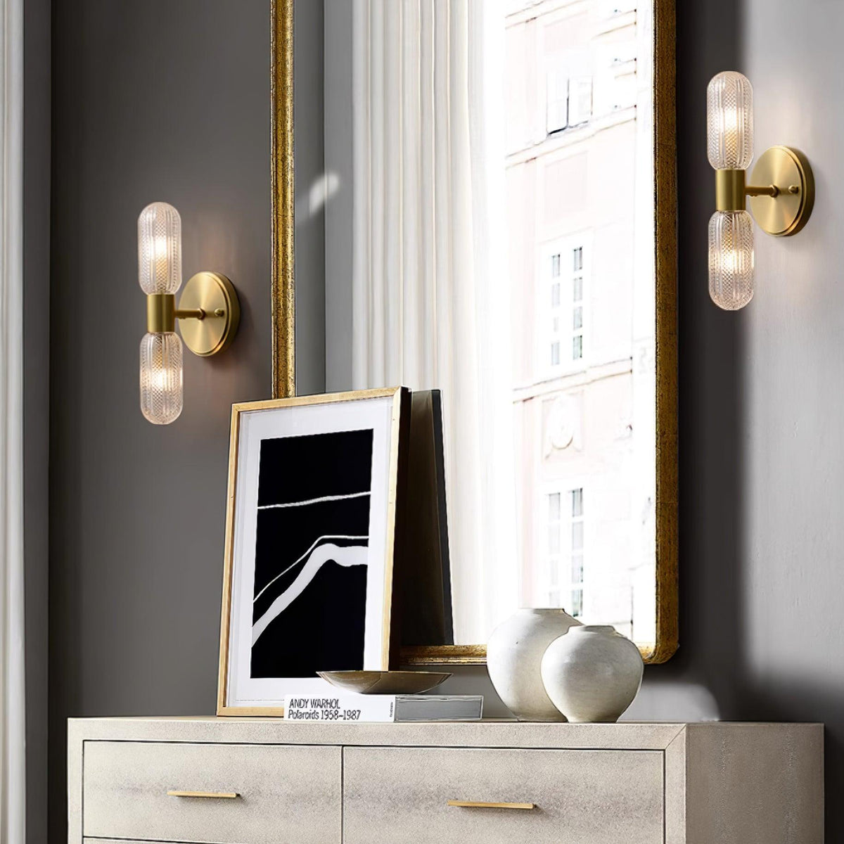 Mallory Glass Wall Lamp — product view 8