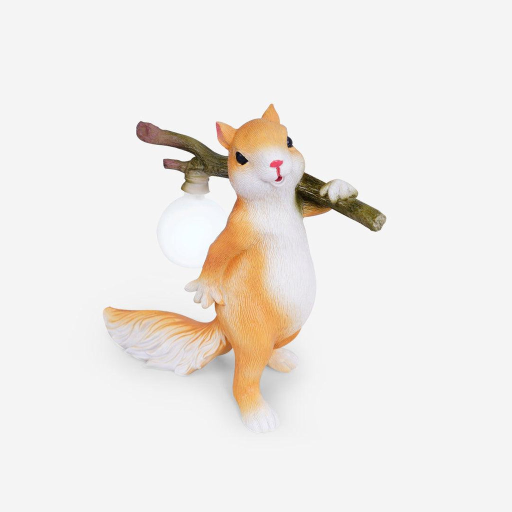 Squirrel Glass Table Lamp — product view 1