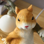 Squirrel Glass Table Lamp — product view 6