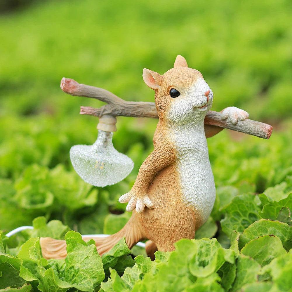 Squirrel Glass Table Lamp — product view 9