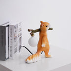 Squirrel Glass Table Lamp — product view 10
