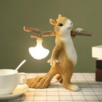 Squirrel Glass Table Lamp — product view 13