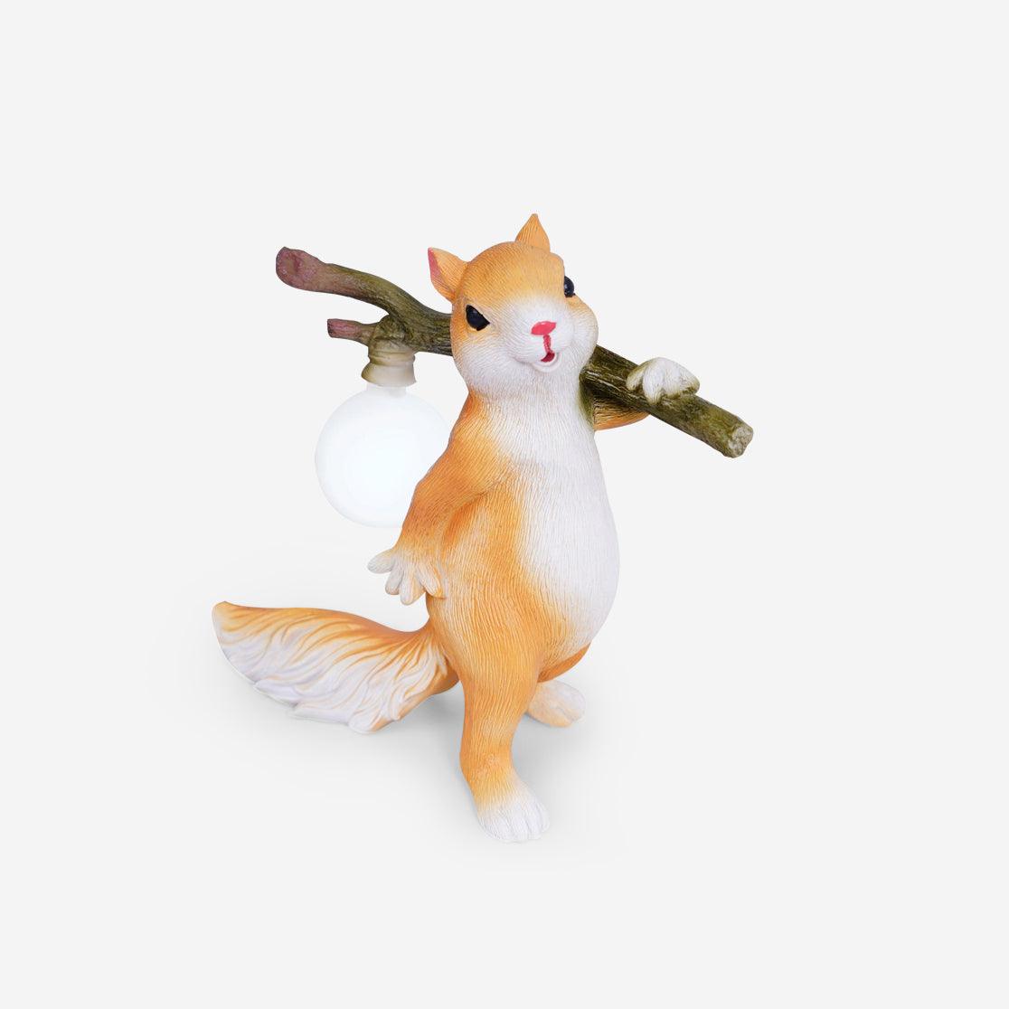 Squirrel Glass Table Lamp — product view 17