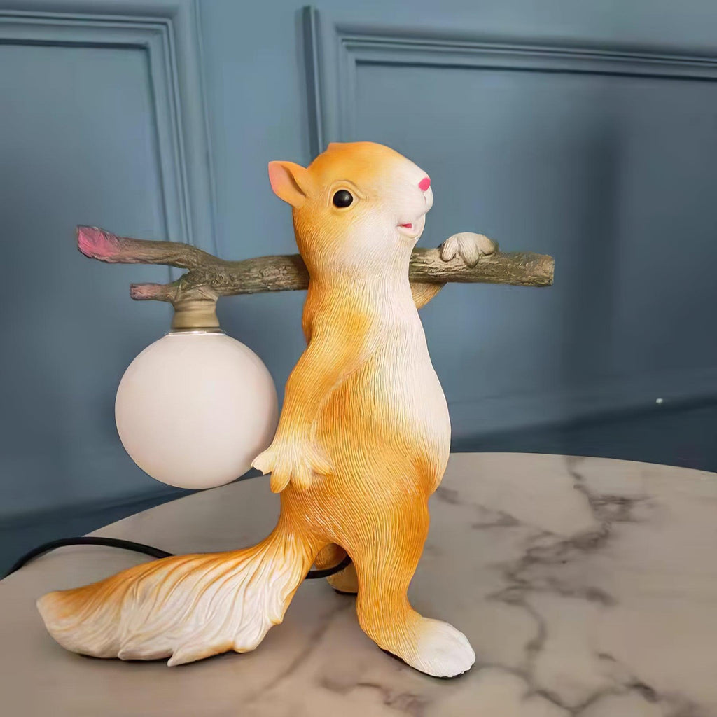 Squirrel Glass Table Lamp — product view 22