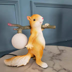 Squirrel Glass Table Lamp — product view 22