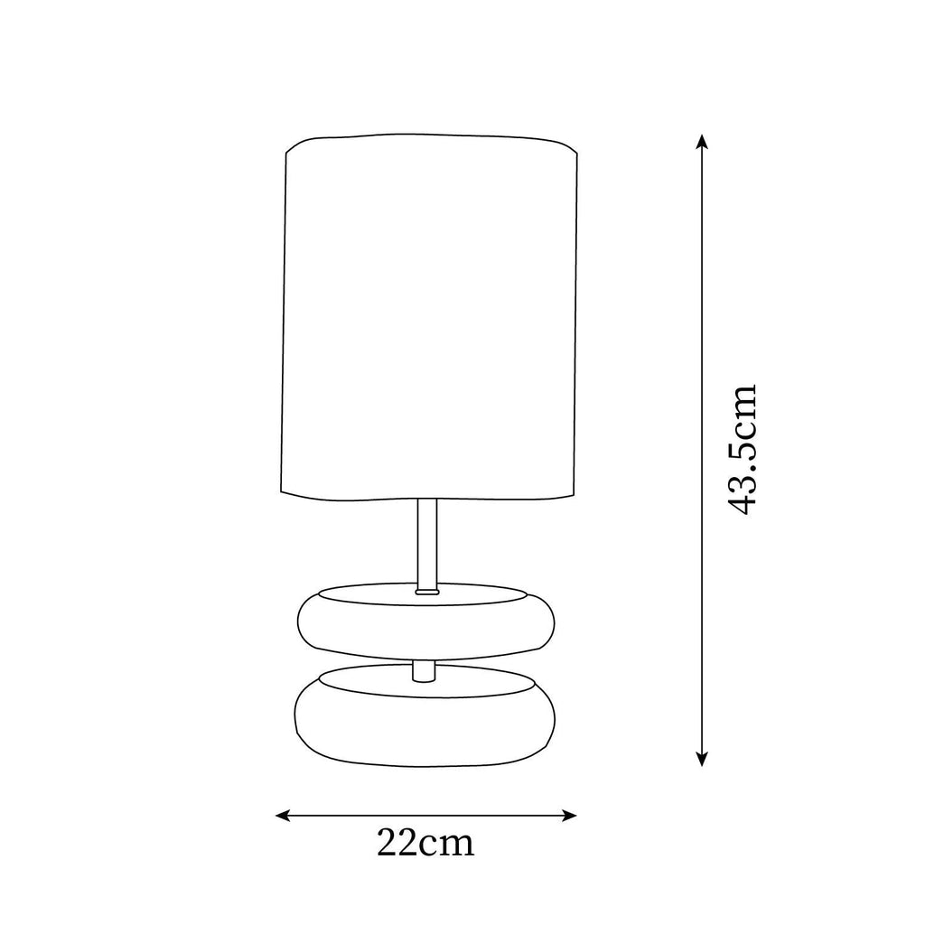 Wooden Modern Bedroom Wood Table Lamp — product view 5