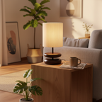 Wooden Modern Bedroom Wood Table Lamp — product view 7