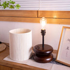 Wooden Modern Bedroom Wood Table Lamp — product view 15