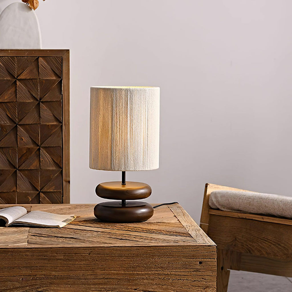 Wooden Modern Bedroom Wood Table Lamp — product view 23