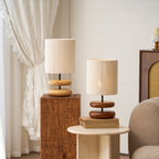 Wooden Modern Bedroom Wood Table Lamp — product view 29