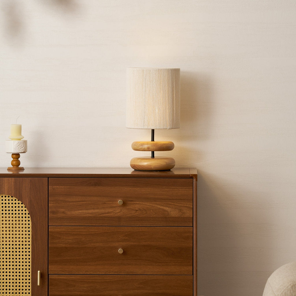Wooden Modern Bedroom Wood Table Lamp — product view 31