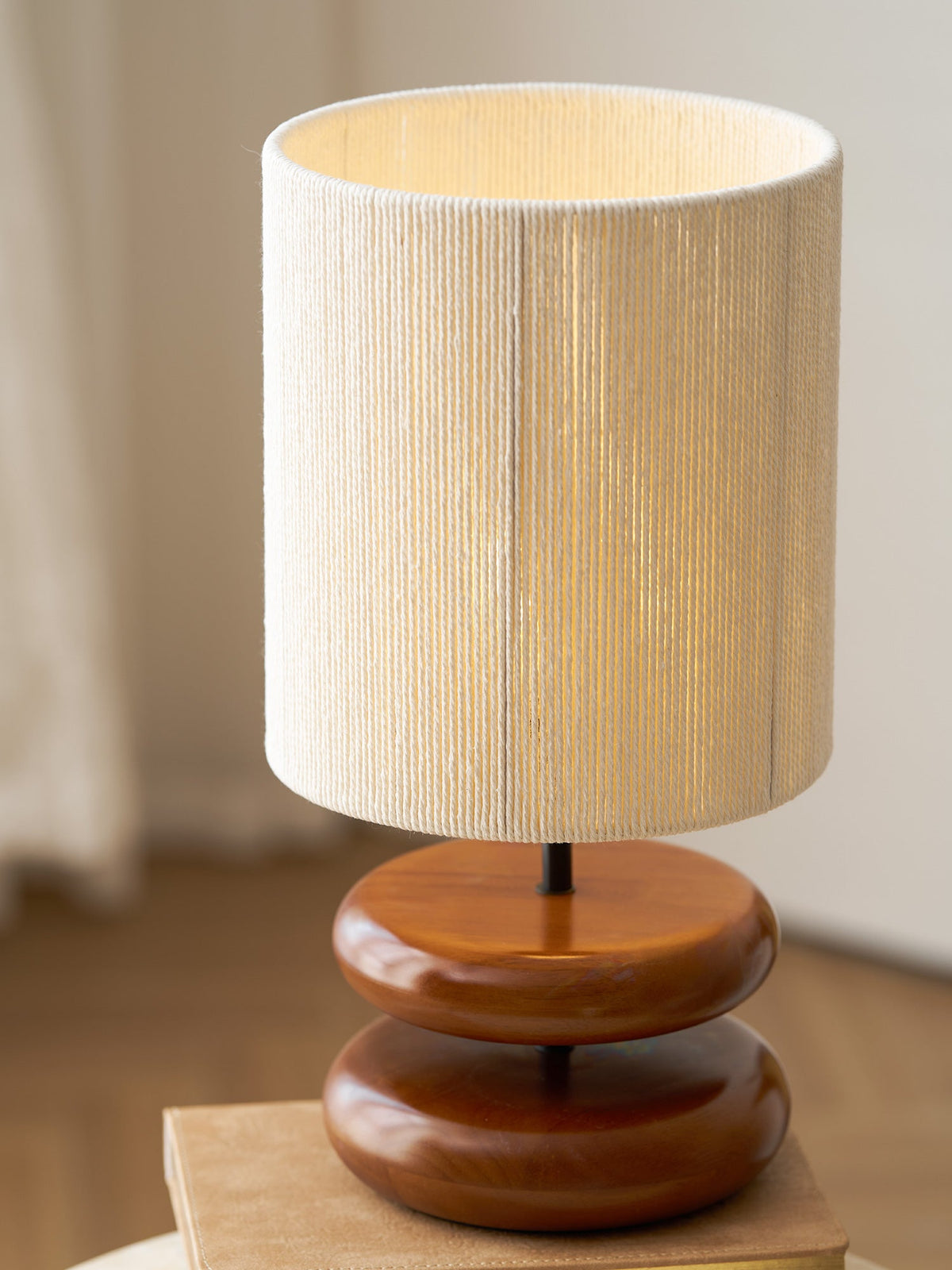 Wooden Modern Bedroom Wood Table Lamp — product view 36