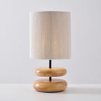 Wooden Modern Bedroom Wood Table Lamp — product view 40