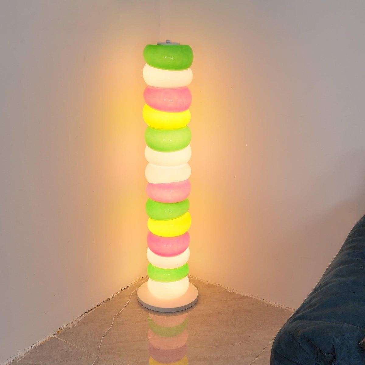 Piles of Candy Glass Floor Lamp — product view 2