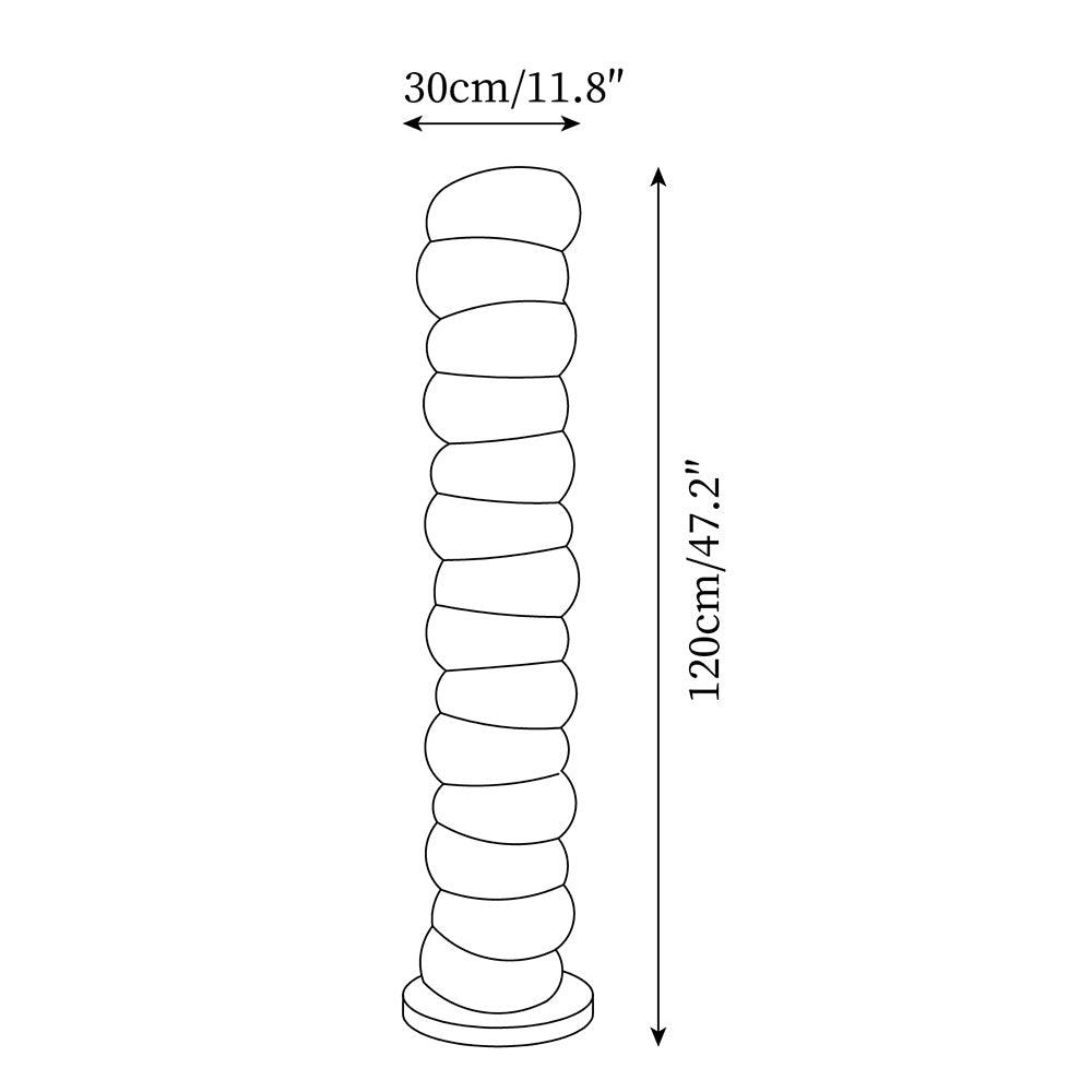 Piles of Candy Glass Floor Lamp — product view 4